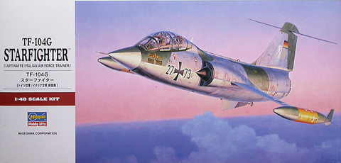 Hasegawa 07240 1/48 TF-104G Starfighter kit - BlackMike Models