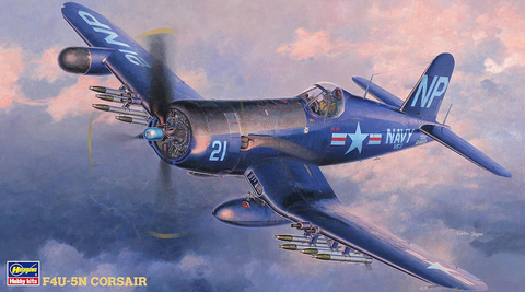 Hasegawa 09075 1/48 F4U-5N Corsair kit - BlackMike Models