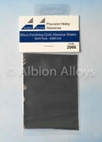 Albion Alloys Micro Finishing Cloth Abrasive Sheets - BlackMike Models