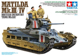 Tamiya 35300 1/35 scale British Matilda Mk. III/IV Infantry Tank kit - BlackMike Models