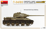 Miniart 35301 1/35 T-34/85 Composite Turret Plant 112 Summer 1944 Interior kit