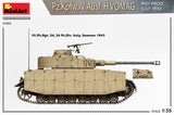 Miniart 35305 1/35 Pz.Kpfw.IV Ausf.H Vomag mid Prod July '43 interior kit