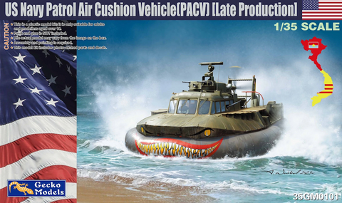 Gecko Models 35GM0101 1/35 scale US Navy PACV Hovercraft kit - BlackMike Models