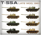 Miniart 37023 1/35 T-55A Late Mod. 1965 Soviet Tank kit - BlackMike Models