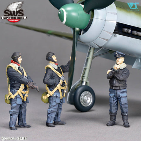 Zoukei Mura SWS11-F01 1/32 Sortie Preparation Figures set - BlackMike Models