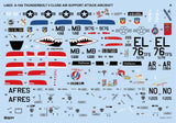 Great Wall Hobby L4825 1/48 A-10A Thunderbolt II kit decals - BlackMike Models