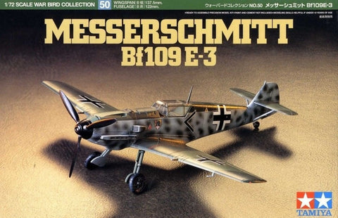 Tamiya 60750 1/72 scale Messerschmitt Bf109E-3 kit - BlackMike Models