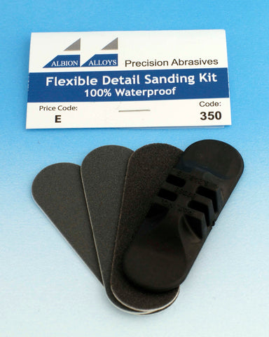 Albion Alloys AA350 Flexible Detail Sanding Kit - BlackMike Models