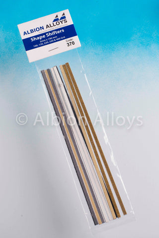 Albion Alloys AA370 'Shape Shifters" Assorted Sanding Files 3mm x 190mm