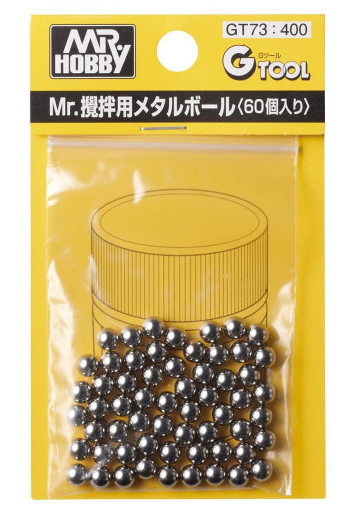 Mr Hobby GT73 Mr Metal Ball (60 pack) - BlackMike Models