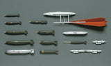 Hasegawa X48-1 USAF Weapons set A kit contents - BlackMike Models