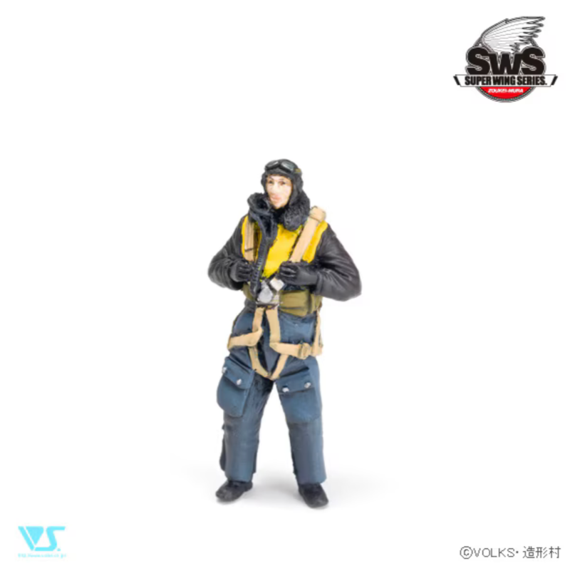 Zoukei Mura SWS48-02-F02 1/48 Standing Pilot Figure set - BlackMike Models