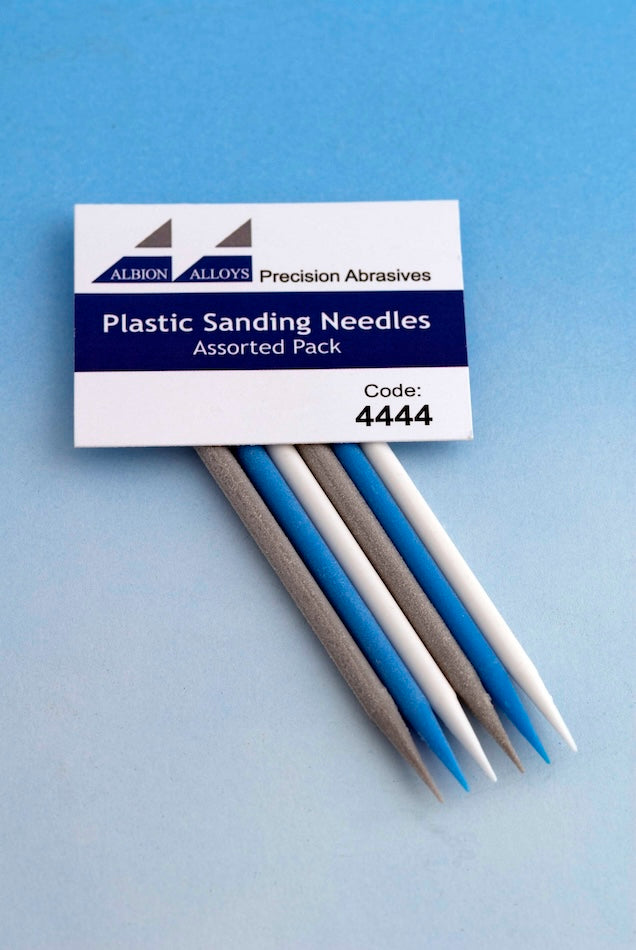 Albion Alloys AA4444 Plastic Sanding Needles Selection Pack - BlackMike Models