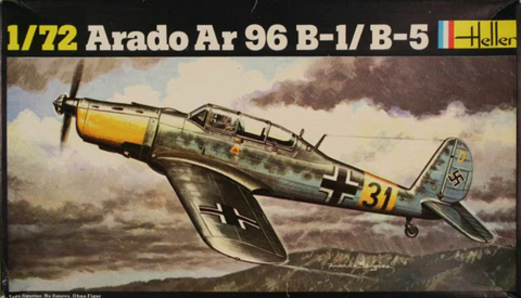 Heller 1/72 scale Arado Ar96B-1/B-5 kit - BlackMike Models