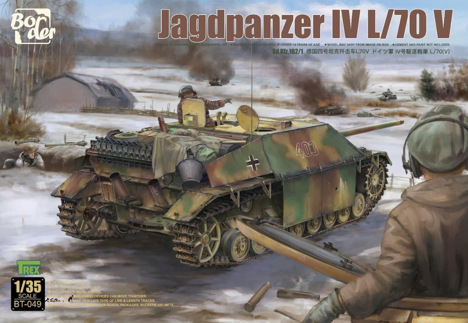 Border Model BT-049 1/35 Sd.Kfz 162/1 Jagdpanzer IV L/70V Kit - BlackMike Models