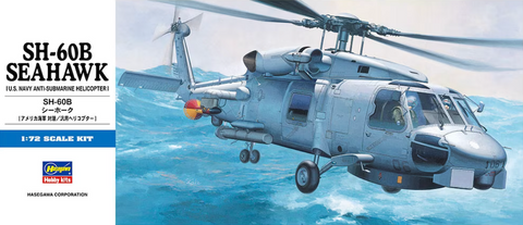 Hasegawa 00431 1/72 SH-60B Seahawk US Navy helicopter kit - BlackMike Models