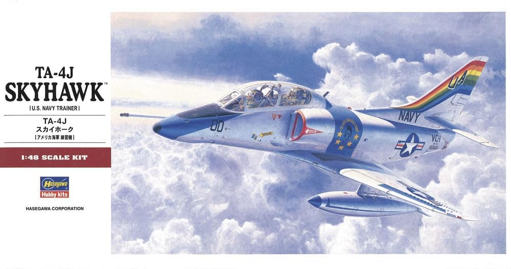 Hasegawa 07243 1/48 TA-4J Skyhawk plastic kit - BlackMike Models