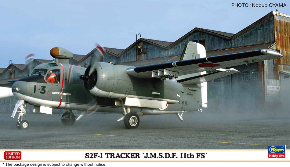 Hasegawa 02472 1/72 S2F-1 Tracker "J.M.S.D.F. 11th FS" Limited Edition kit - BlackMike Models