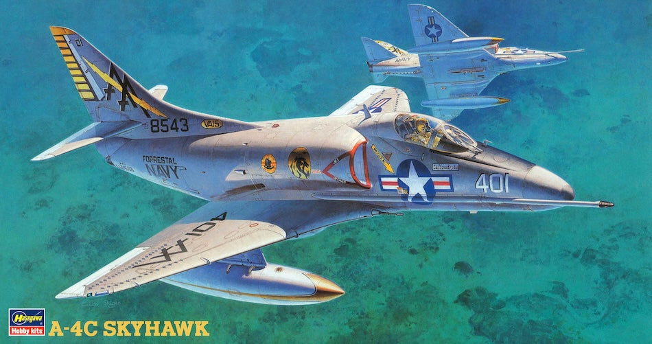 Hasegawa PT22 1/48 A-4C Skyhawk plastic kit - BlackMike Models