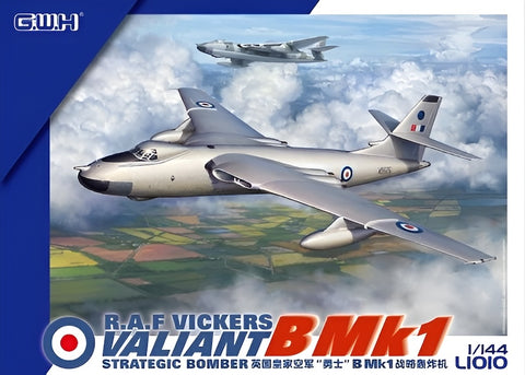 Great Wall Hobby L1010 1/144 scale British Vickers Valiant Bomber aircraft kit - BlackMike Models