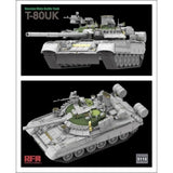 Rye Field Model RM-5115 1/35 scale T-80UK Main Battle Tank kit - BlackMike Models