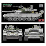 Rye Field Model RM-5115 1/35 scale T-80UK Main Battle Tank kit - BlackMike Models