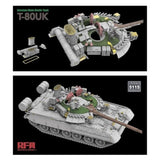 Rye Field Model RM-5115 1/35 scale T-80UK Main Battle Tank kit - BlackMike Models