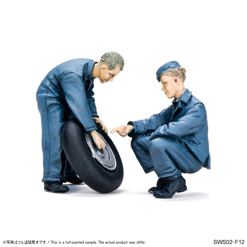 Zoukei Mura SWS02-F12 1/32 Tire Exchange set for Focke Wulf Ta152H-1 kit - BlackMike Models