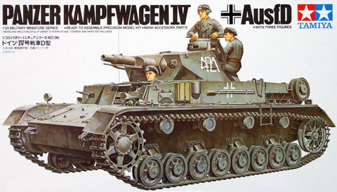 Tamiya 35096 1/35 Panzerkampfwagen IV Ausf. D Panzer IV kit - BlackMike Models