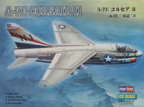 Hobby Boss 87204 1/72 scale A-7E Corsair II kit - BlackMike Models