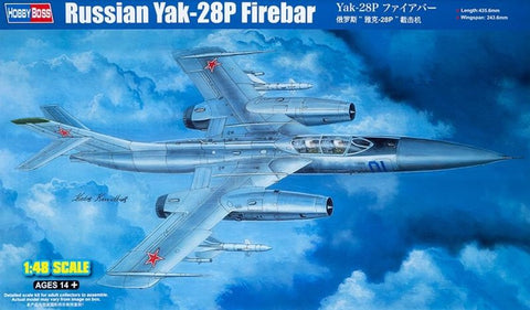 Hobby Boss 81767 1/48 Russian Yak-28P Firebar - BlackMike Models