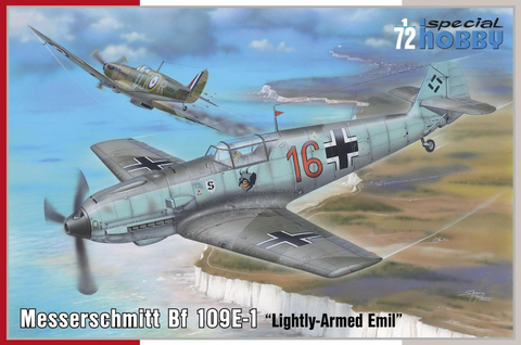 Special Hobby SH72454 1/72 scale Messerschmitt Bf109E-1 kit - BlackMike Models